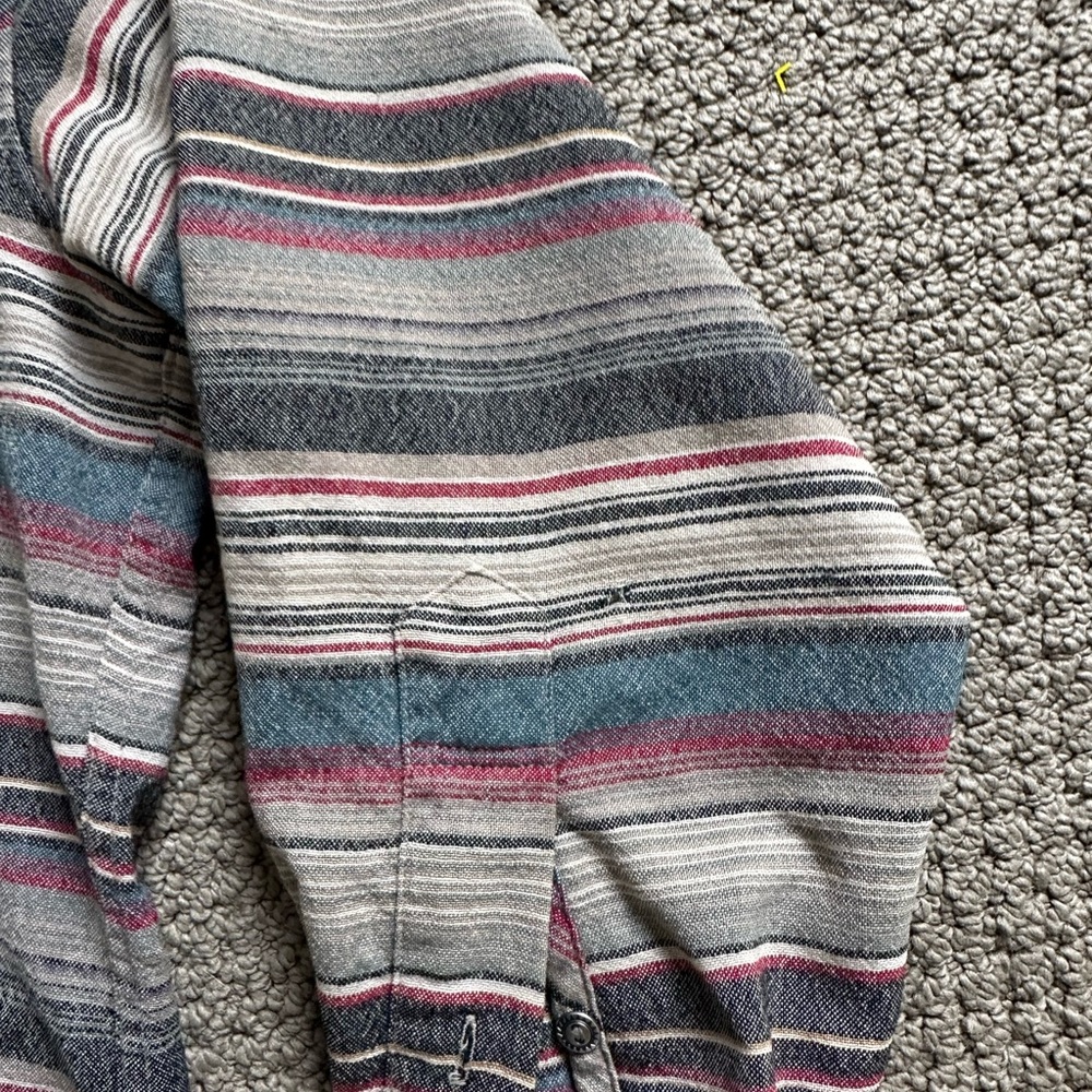 Pendleton Multicolor Striped Button Down Shirt - image 5